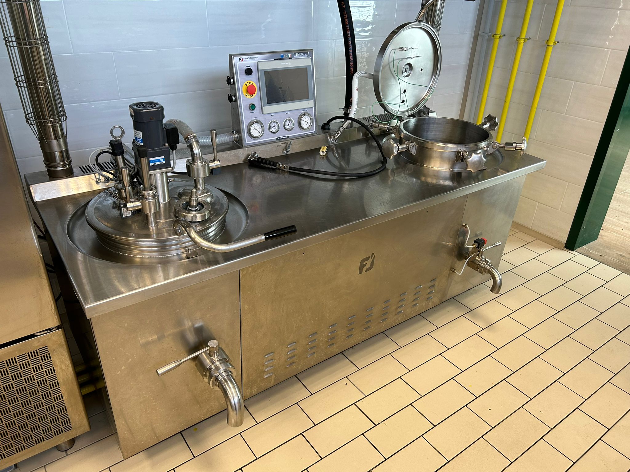 Pastorizzatore e Autoclave BM50 TOP a gas Frigojollinox in vendita - foto 6